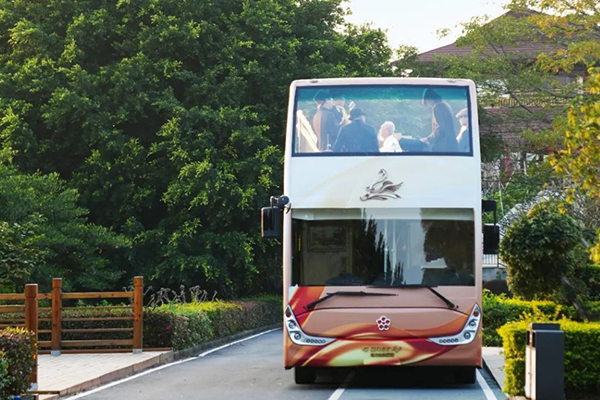 格力钛新能源双层巴士打造“乐游巴士” 成为粤港澳大湾区全新名片