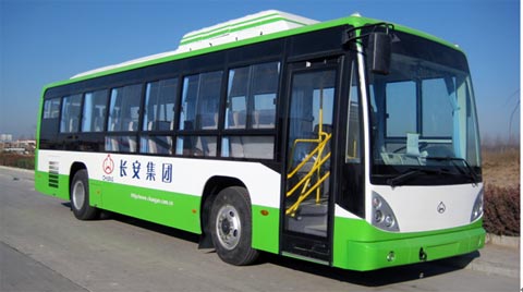 新年新气象长安客车喜得保定公交100辆cng客车订单