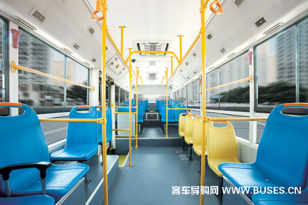 宇通ZK6850HG1公交-内饰座位图
