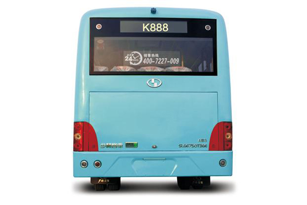 少林SLG6730T5GE公交车（天然气国五10-27座）