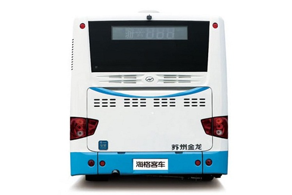 海格KLQ6129GAHEVE5E公交车（柴油混合动力国五24-42座）