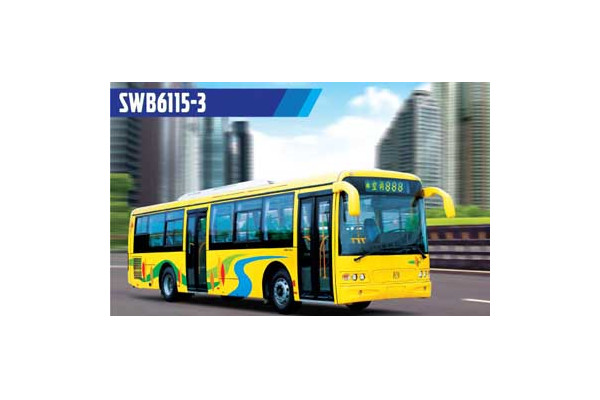 申沃SWB6115-3公交车