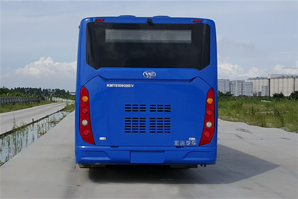 宏远KMT6109GBEV7公交车（纯电动19-35座）