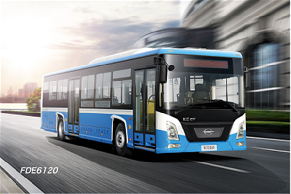 五龙FDE6100PBABEV12低入口公交车（纯电动17-37座）